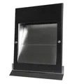 Edelstahl Abluftgitter LG Sigma-S DN 125 Schwarz Pulverbeschichtet Lamellengitte
