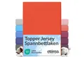 etérea Himmlische Qualität Spannbettlaken etérea Comfort Jersey Topper Spannbettlaken, Jersey, Gummizug: rundum, (1 Stück)