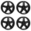 4 Alutec Felgen Freeze 7.0Jx17 ET49 5x112 SW für AUDI A3 S3 TT
