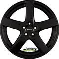 Alutec Freeze diamant-schwarz 7x17 ET49 - LK5/112 ML57.1 Felge Alu