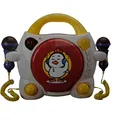 Lenco KCD-011KIDS Tragbarer Karaoke-CD-Player mit Bluetooth® für Kinder