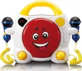 Lenco KCD-011KIDS Tragbarer Karaoke-CD-Player mit Bluetooth® für Kinder