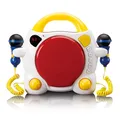 Lenco KCD-011KIDS - Tragbarer Karaoke-CD-Player mit Bluetooth® für Kinder - Mehr