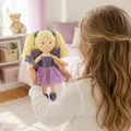 Sweety Toys 11766 Stoffpuppe Fee Prinzessin, Lila, 30 cm