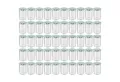 Wellgro Vorratsglas Einmachgläser Schraubdeckel grün kariert - 435 ml, (50-tlg)