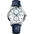 Maurice Lacroix Pontos Chronograph PT6388-SS001-120-4 - blau,weiß - 43mm