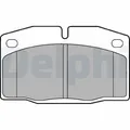 1x Bremsbelagsatz, Scheibenbremse DELPHI LP415 passend für BEDFORD OPEL