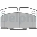 1x ORIGINAL® Delphi Bremsbelagsatz, Scheibenbremse Vorne für Opel ASTRA G CC