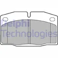 Set Beläge Bremse, Scheibenbremse LP415 DELPHI für Opel Lotus