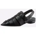 heine Sandale Sandalette schwarz 37 EU