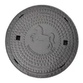HYDROTEC Schachtabdeckung Länderwappen B125 (Niedersachsen)