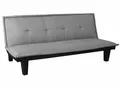 Sofa MCW-C87, Schlafsofa Gästebett Bettsofa 170x100cm Textil, hellgrau