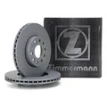 ZIMMERMANN Bremsscheiben Satz Ø 288mm für AUDI A3 SEAT SKODA VW GOLF 5 6 7 vorne
