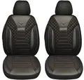 BREMER SITZBEZÜGE Autositzbezug für Skoda Kamiq Bj ab 2019 (PS803), Set, 2-tlg., Schonbezüge Sitzbezüge Fahrer und Beifahrer, in Schwarz