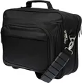 Arbeitstasche Flugbegleiter Messenger Bag Umhänger Tasche Herren Bordcase Black