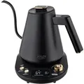 Adler AD 1349 Elektrischer Wasserkocher mit langem Auslauf 1.0L Schwarz (AD 1349)