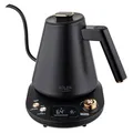 Adler AD 1349 Wasserkocher mit langem Ausguss 1,0L 900W Schwar-Gold