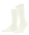 FALKE Herren Socken Lhasa Rib M So Wolle Kaschmir einfarbig 1 Paar, Weiß Off-White 2040, 39-42