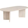 Couchtisch, 119 x 40 x 60 cm, beige - B
