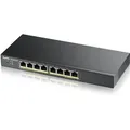Zyxel GS1900-8HP V3 Smart Managed Switch 8x Gigabit Ethernet 8x PoE+ max. 70 Watt, Layer 2, Desktop, Lüfterlos