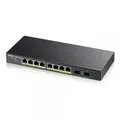 ZYXEL GS1900 Desktop Gigabit Smart Switch,  8x RJ-45, PoE+, Rev.B2