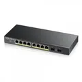 Zyxel GS1900-8HP-EU0103F ZyXEL Smart Switch 8x GbE GS1900-8HP V3 L2 PoE 70Watt