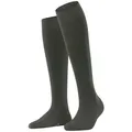 FALKE Kniestrümpfe Softmerino mit wärmender Merinowolle, atmungsaktiv, klimaregulierend grün 39-40