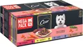Cesar Selektion Sauce Premium Hunde Nassfutter im Beutel, 4 Varietäten, 40x100g