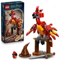 LEGO Harry Potter Fawkes: Dumbledores Phönix-Spielzeug mit Sprechenden Hut, Gryf