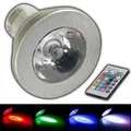 GU10 RGB LED 4W + Fernbedienung Farbwechsel Lampe 4 Watt - 16 Farben + Effekte