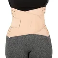 hemmy Fashion Bauchweggürtel Premium (1-tlg) Shapewear Bauchweg Gürtel Shaper Figurformender Taillenmieder beige M/L