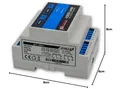Schabus SHT 5001 Wassermelder Hutschiene 2 Meldilinien Sensor Relais