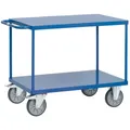 Fetra Tischwagen - Stahlblech bündig Ladefläche 1.000 x 700 mm, 2402B