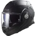 LS2 Motorrad Helm XXL Advant X Solid FF901 - Klapphelm schwarz matt
