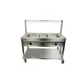 SARO Elektro Wasserbad Bainmarie Trolley 3 x 1/1 GN BT3 1304 x 704 x 850  mm