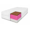 Marpur Latexmatratze, Weiß, Textil, H3 + H4, 100x200 cm, Oeko-Tex® Standard 100, Schlafzimmer, Matratzen Shop, Matratzen