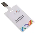 EUROPEL 121287-Namensschilder mit Hosenträger clip, 60x90 mm, 24 Stück farblos