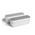 SPRINGLANE 2er-Set Eisbehälter für Speiseeis 1,5 L, Aufbewahrungsbehälter, Gefrierdosen, Eis-Container BPA-frei in Lebensmittelqualität