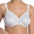 Triumph Damen Minimizer-BH Ladyform Soft W X, mit Bügel, ohne Polsterung, Verstellbare Träger, 75H, Weiß