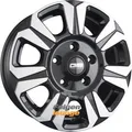 CMS C31 complete black gloss 6.5x16 ET60 - LK5/118 ML71.1 Alufelge schwarz