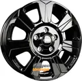 4x CMS C31 HEAVY DUTY CBG Schwarz Glanz 6,5x16 ET60 5x118