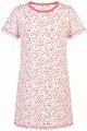 Mädchen Sleepshirt Nachthemd COMTESSA Kurzarm 100% Baumwolle Dots pink Gr.140