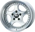 RH Alurad P Rad silber horn hochglanz poliert 9.5x18 ET47 - LK5/130 ML71.5 Alufelge silber