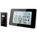 LCD Funk-Wetterstation mit Außensenor Wecker Funkuhr Kalender Vorhersage Hygro - 4-MV5792-1