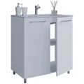 VCM Waschtisch-Set, BxHxT: 610 x 760 x 464 mm - weiss