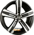 Mak Stone 5 black mirror 6.5x16 ET65 - LK5/130 ML78.1 Alufelge schwarz