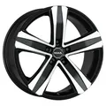 1x MAK STONE 5 schwarz spiegelpoliert 6.5Jx16 5x130 ET65