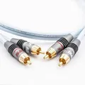 Supra Cables Dual RCA HiFi Kabel - 2 RCA Mit 6 Stecker (0,5 m)