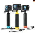 Sametop Schwimmender Handgriff Wasserdicht Handler Kompatibel mit GoPro Hero