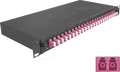 DELOCK 67011 - 19'' LWL Spleißbox, 24x LC Duplex OM4, 1HE